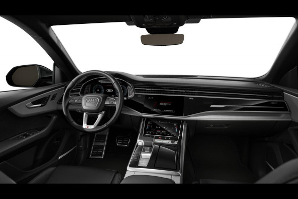 Audi Q8 55 TFSI e quattro Pro Line S 394pk | Servosluiting | Panoramadak | B&O | Ass.Plus.Remote | Sportstoel Plus | 23'' inch zilver | Trekhaak |