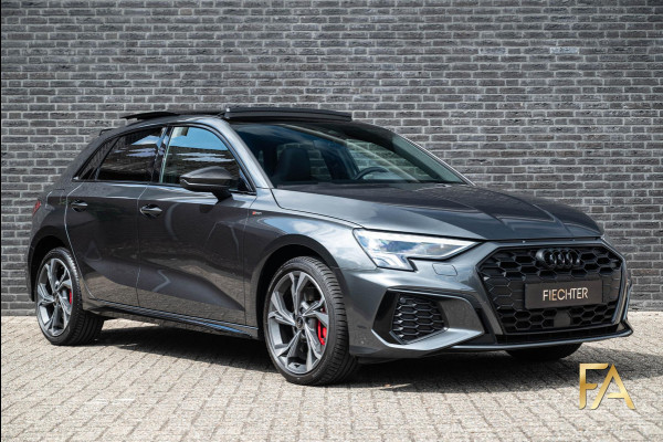 Audi A3 Sportback 45 TFSI e S edition Competition Panodak|Carbonpakket|RS Seats|MatrixLED|B&O|Massage