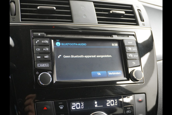 Nissan Pulsar T116PK Navi Ecc Camera N-Connecta Cruise control Lederen/stof bekleding Keyless DAB Led Regen-Lichtsensor 1.2 DIG-T N-Connecta Privacy Glas Lmv 17" Bluetooth Binnenspiegel automatisch dimmend 1.265KG Lage kosten in de wegenbelasting!