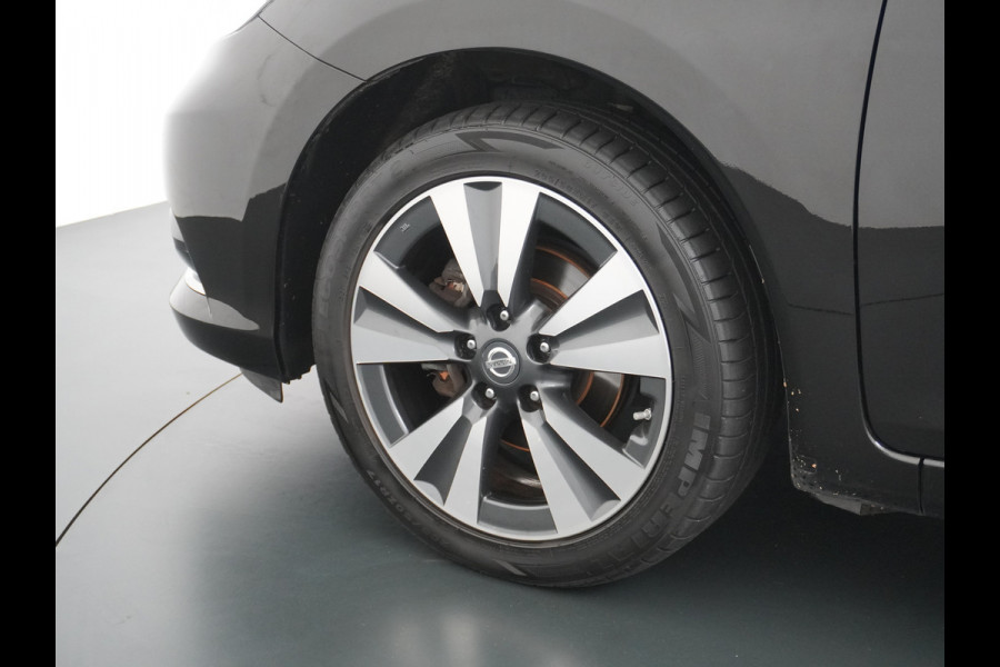 Nissan Pulsar T116PK Navi Ecc Camera N-Connecta Cruise control Lederen/stof bekleding Keyless DAB Led Regen-Lichtsensor 1.2 DIG-T N-Connecta Privacy Glas Lmv 17" Bluetooth Binnenspiegel automatisch dimmend 1.265KG Lage kosten in de wegenbelasting!