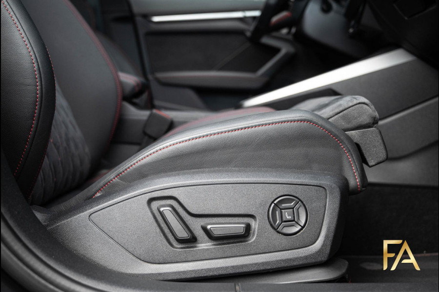 Audi A3 Sportback 45 TFSI e S edition Competition Panodak|Carbonpakket|RS Seats|MatrixLED|B&O|Massage