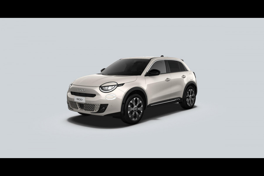 Fiat 600 1.2 Hybrid La Prima | Automaat | PDC | Adapt. Cruise | Clima | Apple Carplay | Stoelverwarming | Keyless | BSM | 18" | Camera