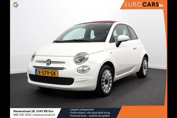 Fiat 500C 1.2 Automaat Lounge Navigatie Apple Carplay/Android Auto Cruise Control Airco Dab Parkeersensoren Achter Lichtmetalen Velgen