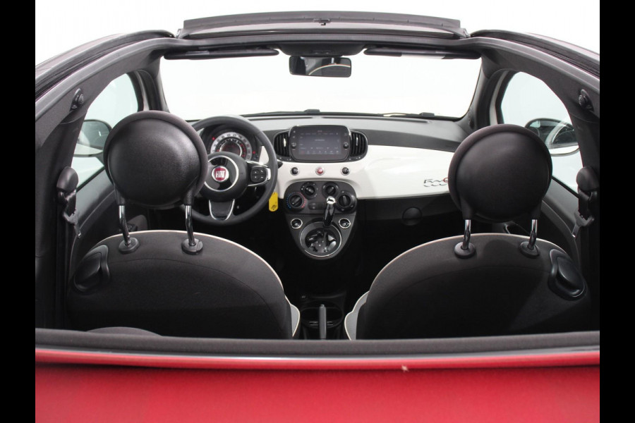 Fiat 500C 1.2 Automaat Lounge Navigatie Apple Carplay/Android Auto Cruise Control Airco Dab Parkeersensoren Achter Lichtmetalen Velgen