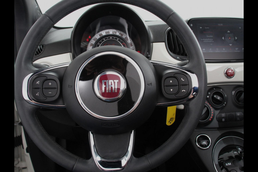 Fiat 500C 1.2 Automaat Lounge Navigatie Apple Carplay/Android Auto Cruise Control Airco Dab Parkeersensoren Achter Lichtmetalen Velgen
