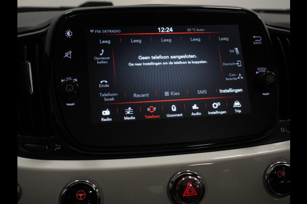Fiat 500C 1.2 Automaat Lounge Navigatie Apple Carplay/Android Auto Cruise Control Airco Dab Parkeersensoren Achter Lichtmetalen Velgen