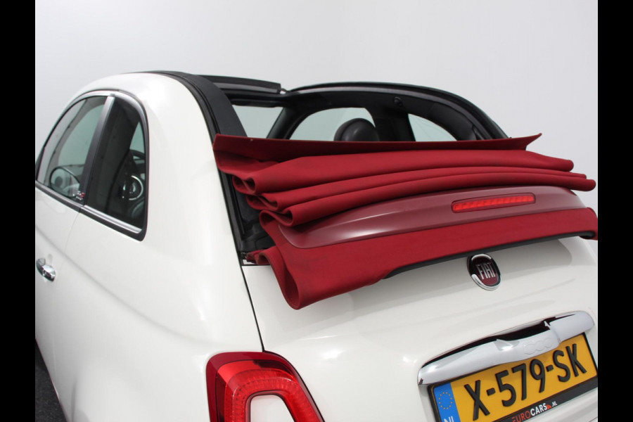 Fiat 500C 1.2 Automaat Lounge Navigatie Apple Carplay/Android Auto Cruise Control Airco Dab Parkeersensoren Achter Lichtmetalen Velgen