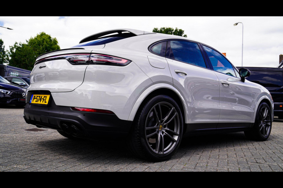Porsche Cayenne Coupé 3.0 E-Hybrid | Panorama | Stoelkoeling | Sport Chrono | PASM | BOSE Sound | Turbo Design | HuD | Luchtvering