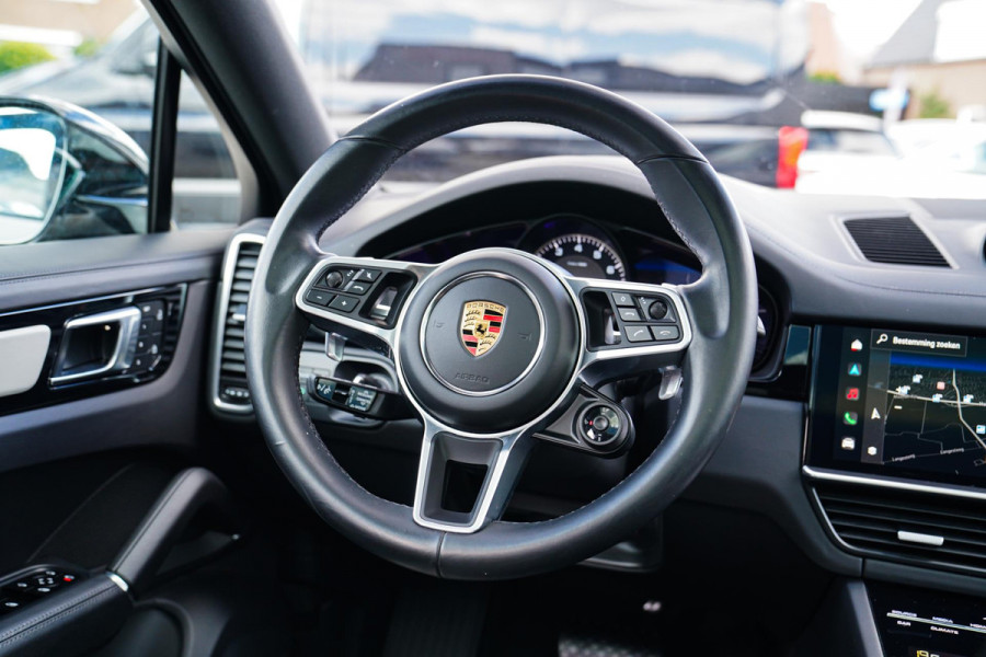 Porsche Cayenne Coupé 3.0 E-Hybrid | Panorama | Stoelkoeling | Sport Chrono | PASM | BOSE Sound | Turbo Design | HuD | Luchtvering