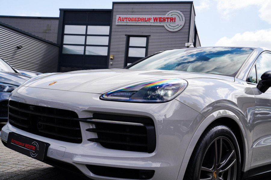 Porsche Cayenne Coupé 3.0 E-Hybrid | Panorama | Stoelkoeling | Sport Chrono | PASM | BOSE Sound | Turbo Design | HuD | Luchtvering