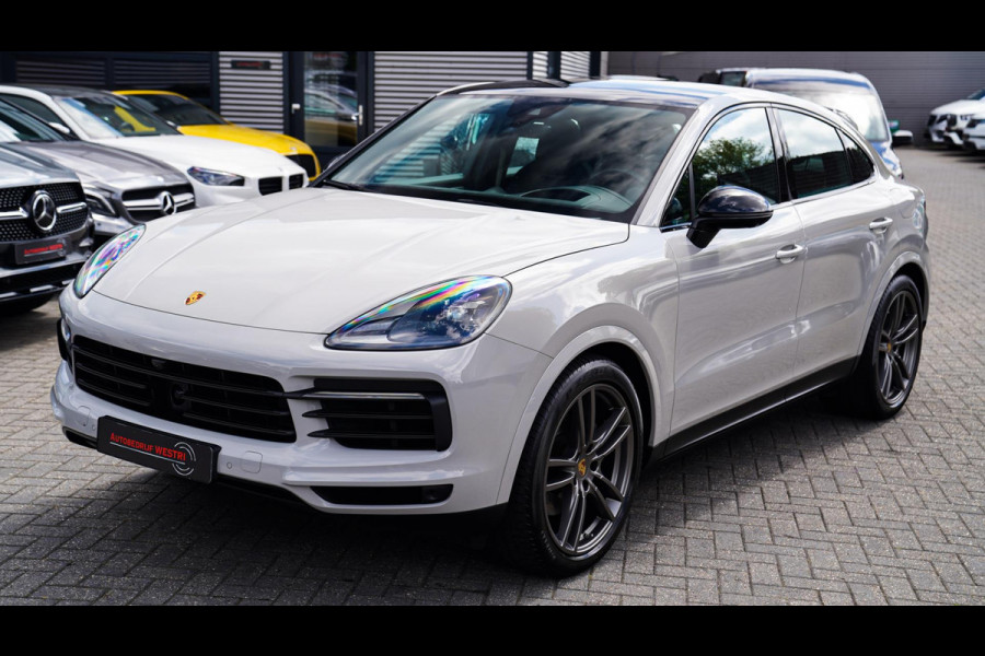 Porsche Cayenne Coupé 3.0 E-Hybrid | Panorama | Stoelkoeling | Sport Chrono | PASM | BOSE Sound | Turbo Design | HuD | Luchtvering