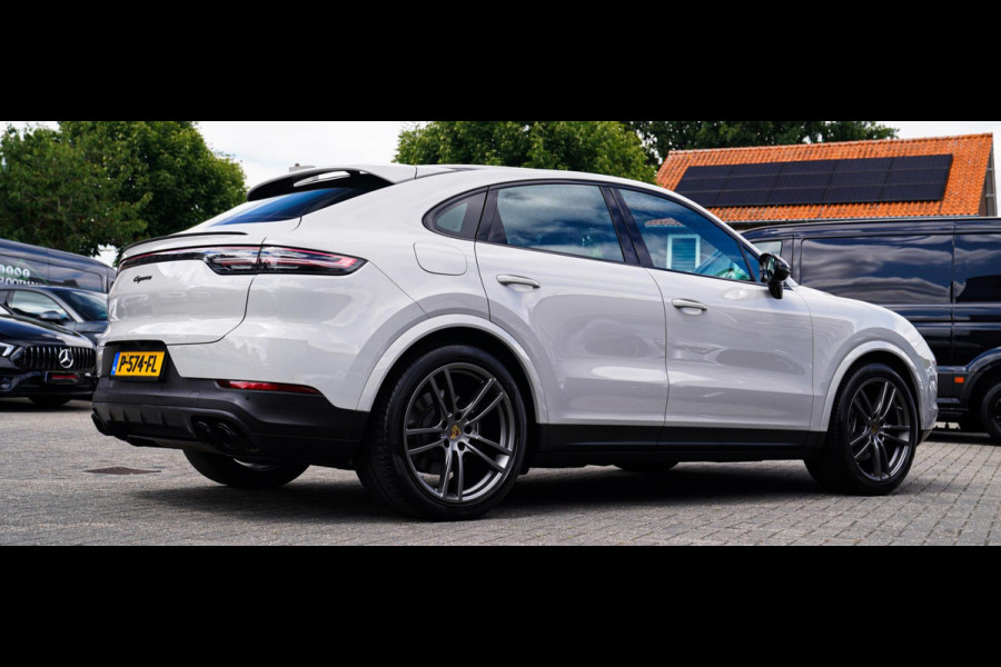 Porsche Cayenne Coupé 3.0 E-Hybrid | Panorama | Stoelkoeling | Sport Chrono | PASM | BOSE Sound | Turbo Design | HuD | Luchtvering