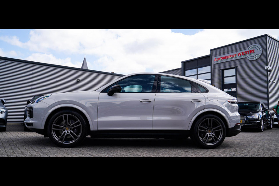 Porsche Cayenne Coupé 3.0 E-Hybrid | Panorama | Stoelkoeling | Sport Chrono | PASM | BOSE Sound | Turbo Design | HuD | Luchtvering