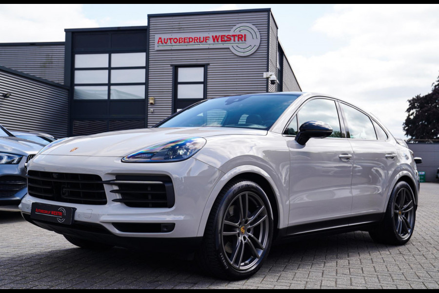 Porsche Cayenne Coupé 3.0 E-Hybrid | Panorama | Stoelkoeling | Sport Chrono | PASM | BOSE Sound | Turbo Design | HuD | Luchtvering