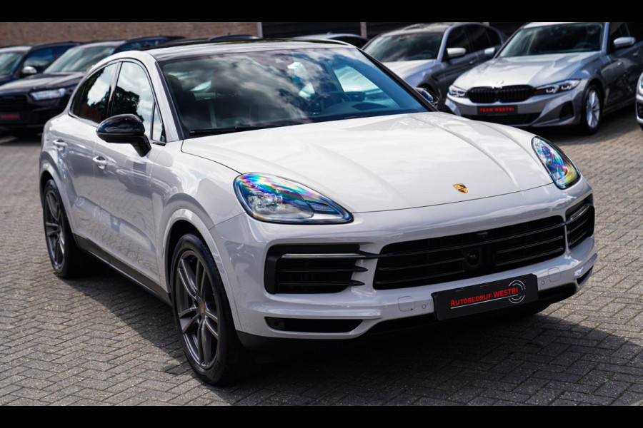 Porsche Cayenne Coupé 3.0 E-Hybrid | Panorama | Stoelkoeling | Sport Chrono | PASM | BOSE Sound | Turbo Design | HuD | Luchtvering