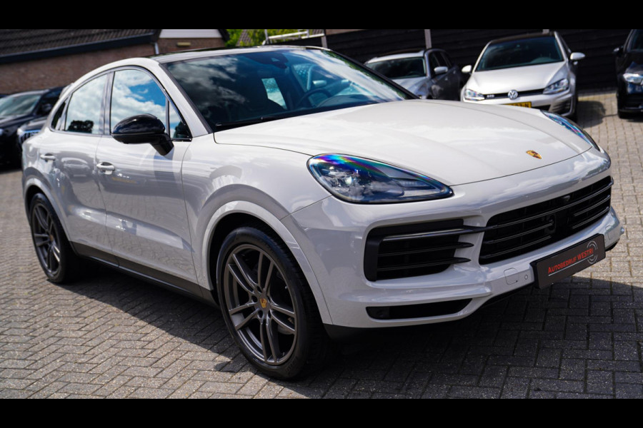 Porsche Cayenne Coupé 3.0 E-Hybrid | Panorama | Stoelkoeling | Sport Chrono | PASM | BOSE Sound | Turbo Design | HuD | Luchtvering