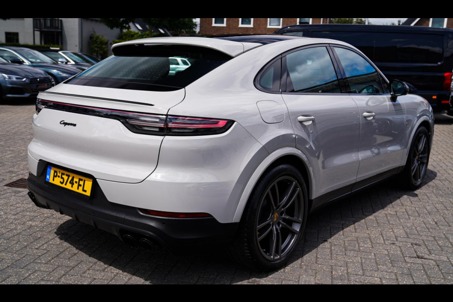 Porsche Cayenne Coupé 3.0 E-Hybrid | Panorama | Stoelkoeling | Sport Chrono | PASM | BOSE Sound | Turbo Design | HuD | Luchtvering