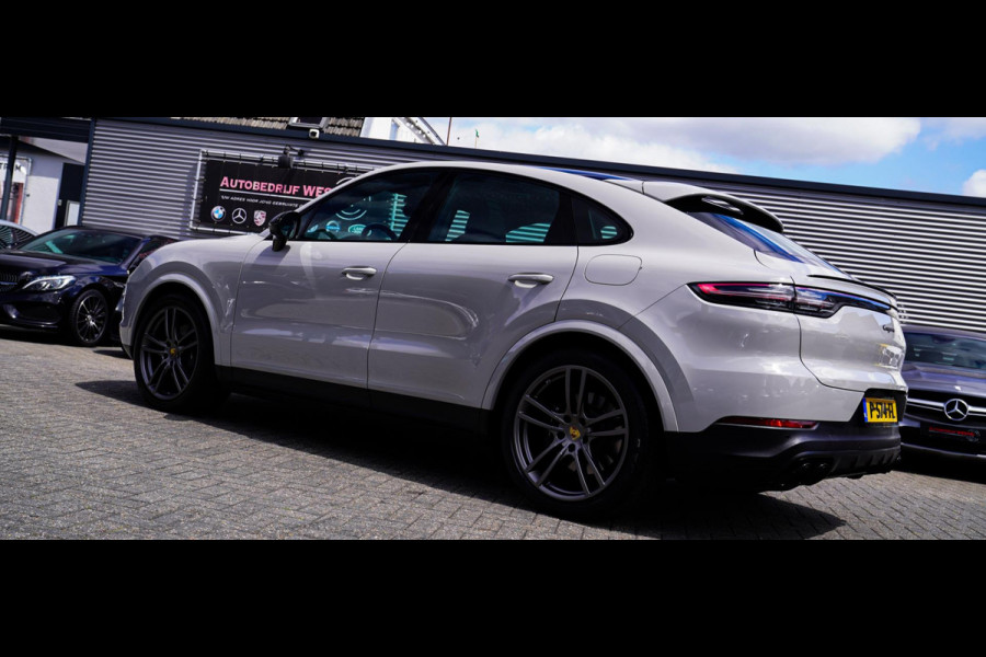 Porsche Cayenne Coupé 3.0 E-Hybrid | Panorama | Stoelkoeling | Sport Chrono | PASM | BOSE Sound | Turbo Design | HuD | Luchtvering