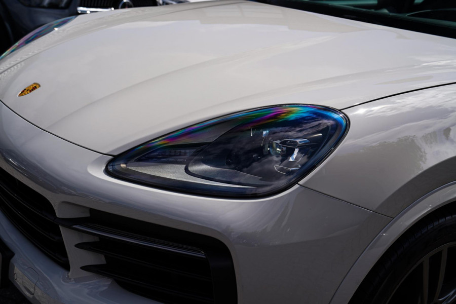 Porsche Cayenne Coupé 3.0 E-Hybrid | Panorama | Stoelkoeling | Sport Chrono | PASM | BOSE Sound | Turbo Design | HuD | Luchtvering
