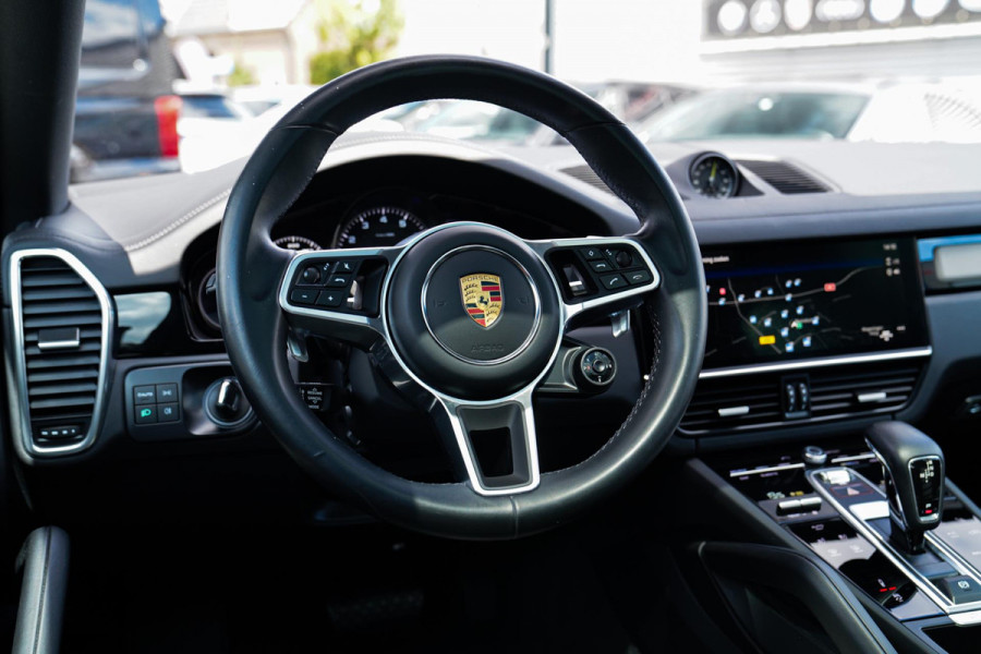 Porsche Cayenne Coupé 3.0 E-Hybrid | Panorama | Stoelkoeling | Sport Chrono | PASM | BOSE Sound | Turbo Design | HuD | Luchtvering