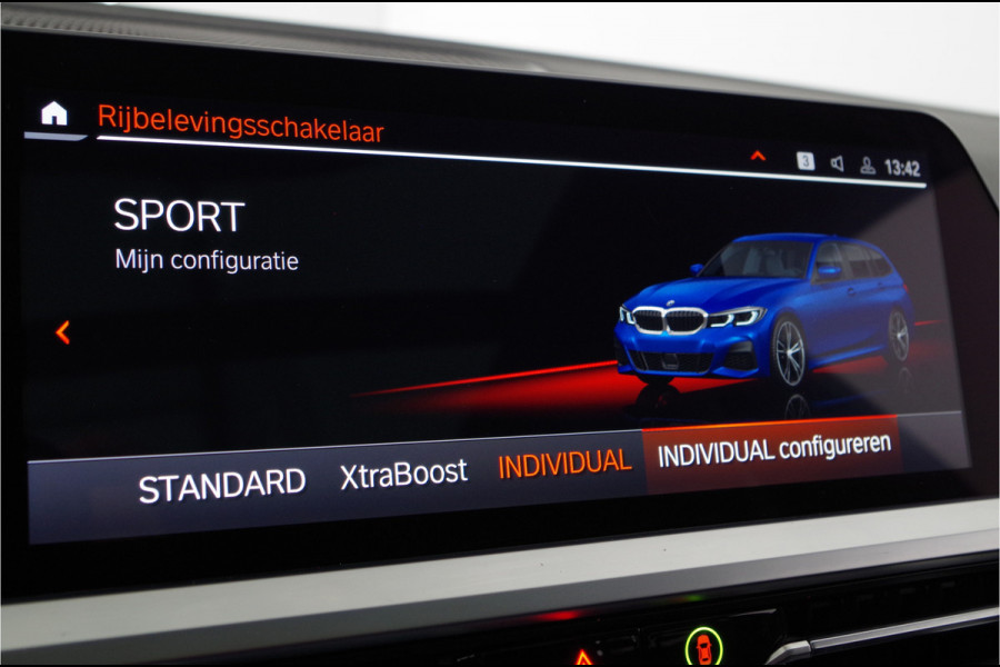 BMW 3 Serie Touring 330e M Sport Pano.schuif/Laser LED/Adaptive ophanging/Memory/Head-up/Portimo Blue...