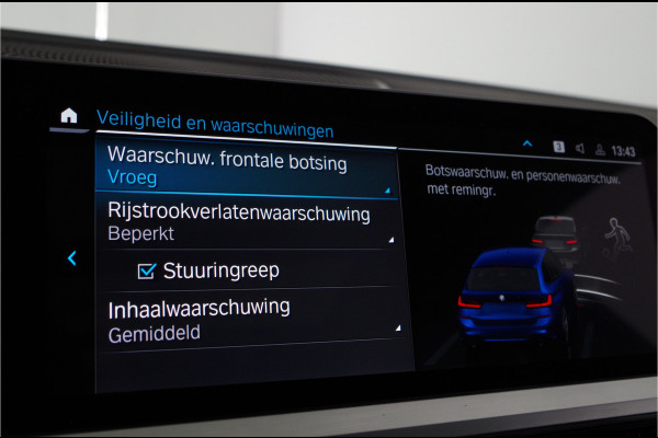 BMW 3 Serie Touring 330e M Sport Pano.schuif/Laser LED/Adaptive ophanging/Memory/Head-up/Portimo Blue...
