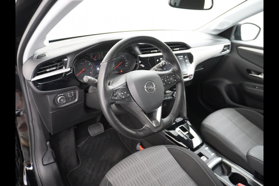 Opel Corsa 1.2I 101PK AUT-8 Apple Carplay Android Airco Navi Cruise control Pdc DAB Auto Stuurverwarming Regen-Lichtsensor Edition Schakelflippers Led Lmv 16" ESP Edition+ Pakket Spoorassistent Bluetooth Verkeersbord detectie 1.065kg  Nieuwprijs €29.236,-
