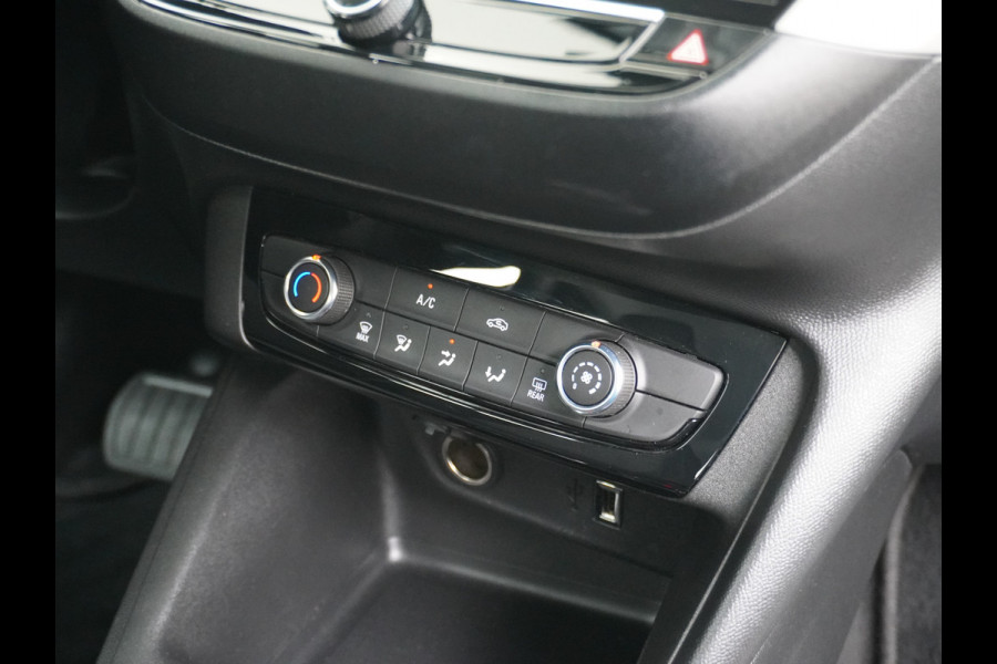 Opel Corsa 1.2I 101PK AUT-8 Apple Carplay Android Airco Navi Cruise control Pdc DAB Auto Stuurverwarming Regen-Lichtsensor Edition Schakelflippers Led Lmv 16" ESP Edition+ Pakket Spoorassistent Bluetooth Verkeersbord detectie 1.065kg  Nieuwprijs €29.236,-