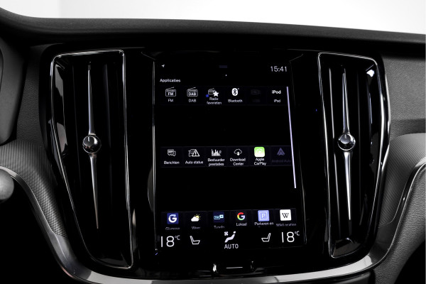 Volvo S60 2.0 T5 250 PK Intro Edition - Automaat | Dig. Cockpit | Adapt. Cruise | Leder | Elek. bestuurderstoel met geheugen | Stoelverw. | PDC | Camera | NAV + App. Connect | ECC | DAB | Elek. Trekhaak | LM 19" |