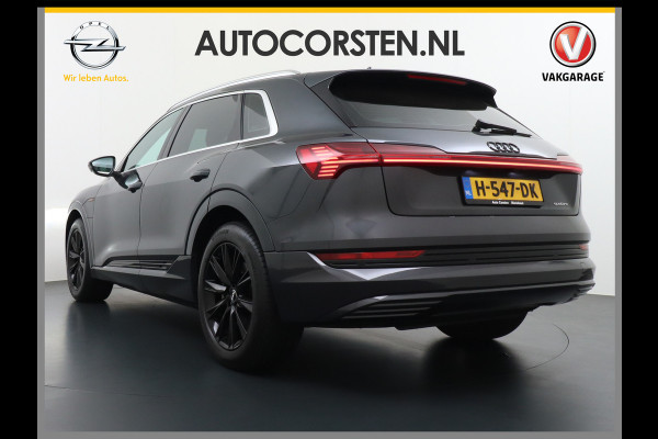 Audi e-tron 50 Quattro Launch Edition Plus 71kWh Leder+Verwarmd+Geheugen Apple Carplay Navi Panoramadak Luchtvering Adap.Cruise PDC Camera S Led Lmv 20" Keyless-go Lichtpakket Dodehoekdetectie Regensensor Rijstrooksensor Lichtpakket Dealeronderhouden Fase 3 Nieuwprijs  €73.451,-
