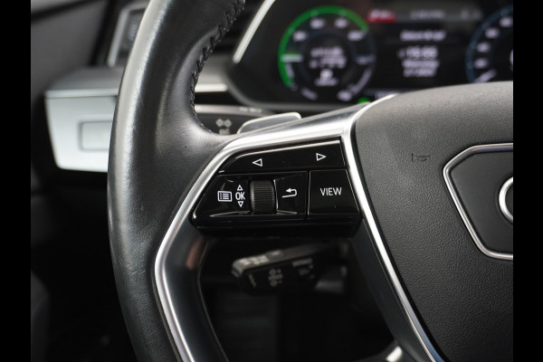 Audi e-tron 50 Quattro Launch Edition Plus 71kWh Leder+Verwarmd+Geheugen Apple Carplay Navi Panoramadak Luchtvering Adap.Cruise PDC Camera S Led Lmv 20" Keyless-go Lichtpakket Dodehoekdetectie Regensensor Rijstrooksensor Lichtpakket Dealeronderhouden Fase 3 Nieuwprijs  €73.451,-