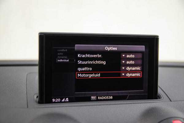 Audi A3 Sportback 2.5TFSI Quattro RS3 Facelift 400pk S-Tronic|Geen OPF|Nardo Grey|Keramisch|Virtual Cockpit|Panoramadak|LED Matrix