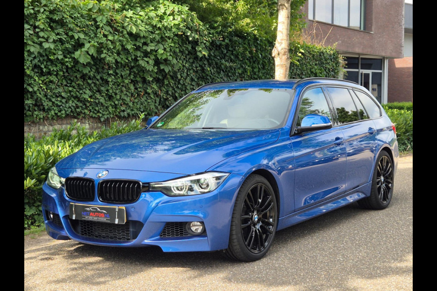 BMW 3 Serie Touring F31 M Sport blauw Harman Kardon Apple CarPlay Dig.teller 19inch breedset Su