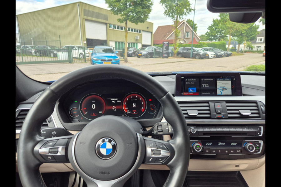 BMW 3 Serie Touring F31 M Sport blauw Harman Kardon Apple CarPlay Dig.teller 19inch breedset Su