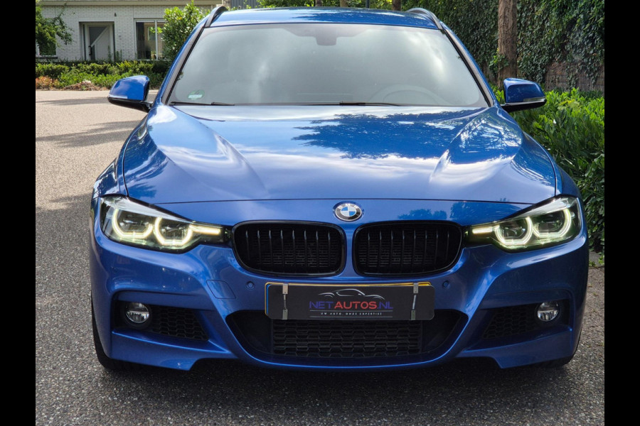BMW 3 Serie Touring F31 M Sport blauw Harman Kardon Apple CarPlay Dig.teller 19inch breedset Su