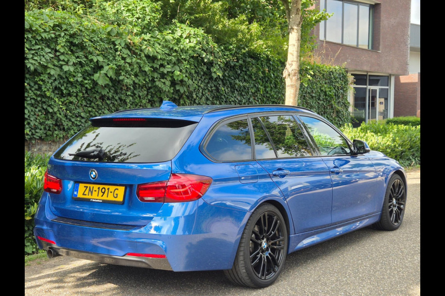 BMW 3 Serie Touring F31 M Sport blauw Harman Kardon Apple CarPlay Dig.teller 19inch breedset Su
