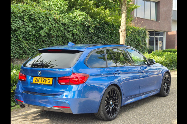 BMW 3 Serie Touring F31 M Sport blauw Harman Kardon Apple CarPlay Dig.teller 19inch breedset Su