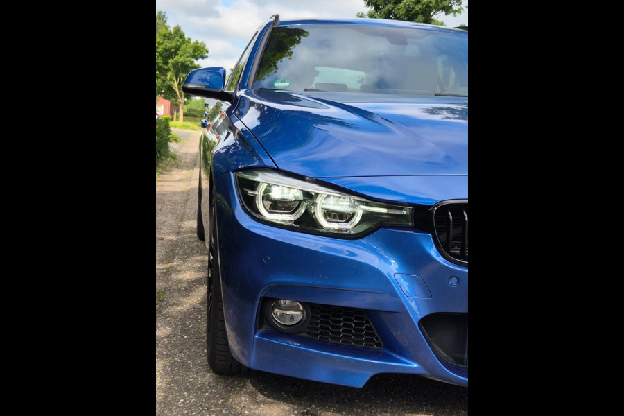 BMW 3 Serie Touring F31 M Sport blauw Harman Kardon Apple CarPlay Dig.teller 19inch breedset Su