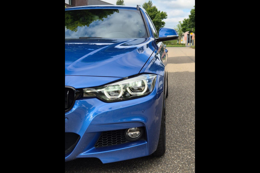 BMW 3 Serie Touring F31 M Sport blauw Harman Kardon Apple CarPlay Dig.teller 19inch breedset Su
