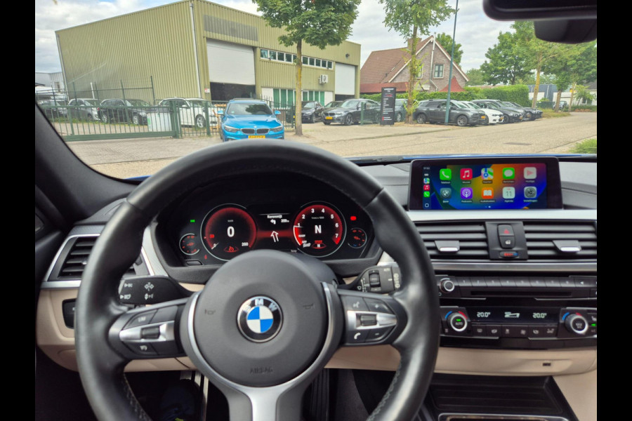 BMW 3 Serie Touring F31 M Sport blauw Harman Kardon Apple CarPlay Dig.teller 19inch breedset Su