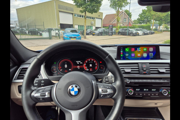 BMW 3 Serie Touring F31 M Sport blauw Harman Kardon Apple CarPlay Dig.teller 19inch breedset Su