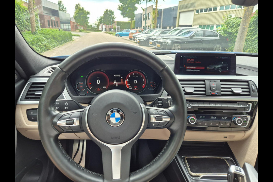 BMW 3 Serie Touring F31 M Sport blauw Harman Kardon Apple CarPlay Dig.teller 19inch breedset Su
