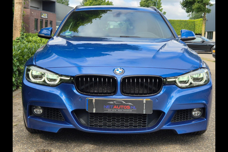 BMW 3 Serie Touring F31 M Sport blauw Harman Kardon Apple CarPlay Dig.teller 19inch breedset Su