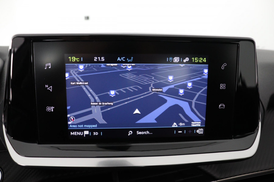Peugeot e-208 EV ALLURE PACK 50 KWh ACCU= 93% +SNELLADEN 3 FASE LADEN TOT 2 JAAR GARANTIE ! Als nieuw!