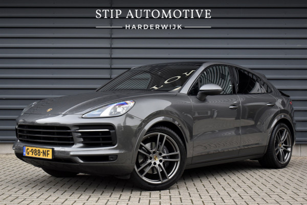 Porsche Cayenne Coupé 3.0 E-Hybrid 462pk | Panoramadak | Sport Chrono | Achterasbesturing | 21'' Velgen | Leder Dashbord | Orig. NL |