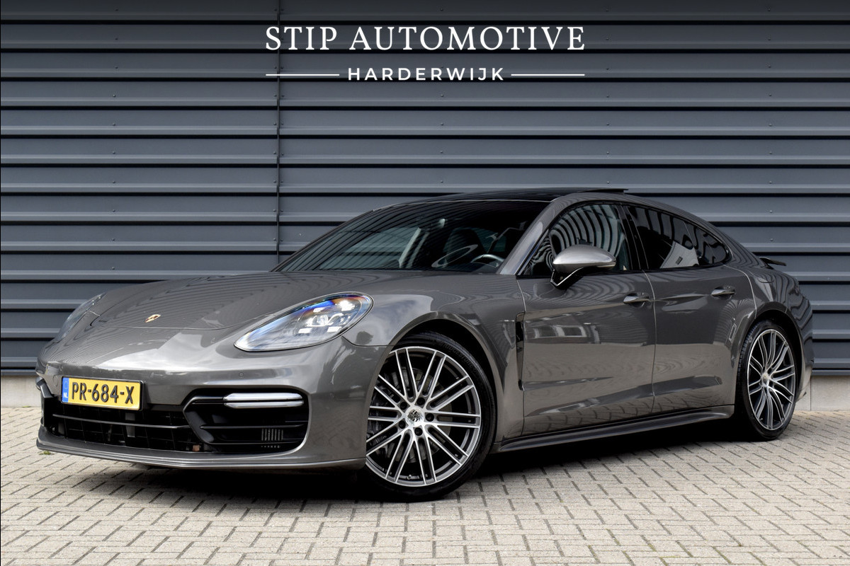 Porsche Panamera 2.9 4 E-Hybrid 462pk SportDesign | Panoramadak | 21'' Velgen | Bose | Sfeerverlichting | Luchtvering | Sportuitlaat |