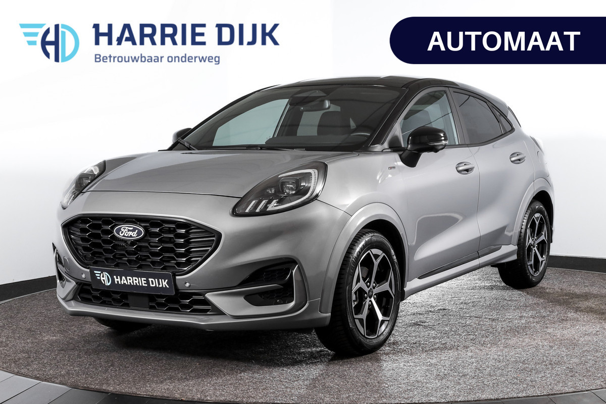 Ford Puma 1.0 EcoBoost 125 PK Hybrid ST-Line - Automaat (Nieuw model) | Afn. Trekhaak | Dig. Cockpit | Adapt. Cruise | Winterpakket | 360 Camera | NAV+App. connect | ECC | Elek. Klep | LM 17" | 9703 Ford Puma 1.0 EcoBoost 125 PK Hybrid ST-Line - Automaat (Nieuw model) | Afn. Trekhaak | Dig. Cockpit | Adapt. Cruise | Winterpakket | 360 Camera | NAV+App. connect | ECC | Elek. Klep | LM 17" | 9703