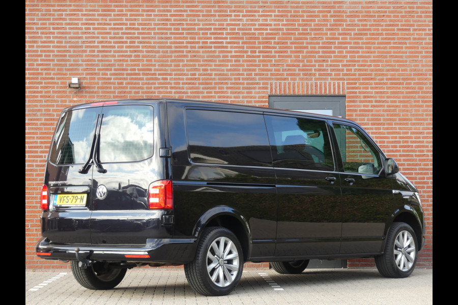 Volkswagen Transporter 2.0 TDI Lang Dubbel Cabine Dubbele Schuifdeuren Leer/Trekhaak