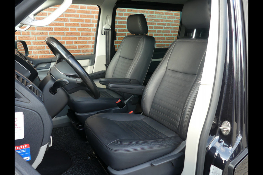 Volkswagen Transporter 2.0 TDI Lang Dubbel Cabine Dubbele Schuifdeuren Leer/Trekhaak
