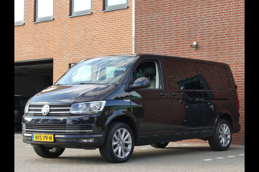 Volkswagen Transporter 2.0 TDI Lang Dubbel Cabine Dubbele Schuifdeuren Leer/Trekhaak